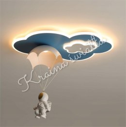 Astronauta Spadochroniarz Lampa sufitowa Pokój dziecka