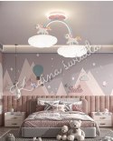 LAMPA SUFITOWA TĘCZA JEDNOROŻCE NA CHMURKACH LED