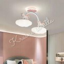 LAMPA SUFITOWA TĘCZA JEDNOROŻCE NA CHMURKACH LED