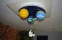 LAMPA SUFITOWA Z ASTRONAUTA PLANETA NIEBO KOSMOS KSIEŻYC **Kraina światła