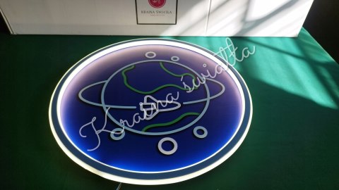LAMPA SUFITOWA ZIEMIA RAKIETA ORBITA POKÓJ DZIECKA LED **Kraina światła