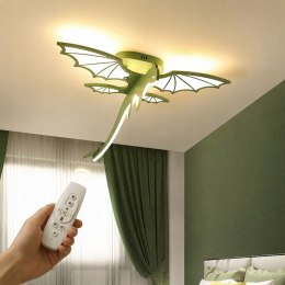 Lampa sufitowa Kraina światła Smok 3kolory światła PILOT