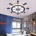 STER Lampa sufitowa NIEBIESKA POKÓJ DZIECKA MARYNARZ STATEK
