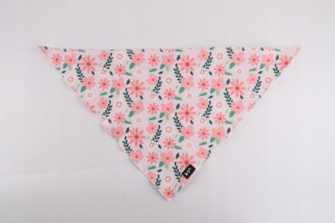 Stylowy zestaw spacerowy dla psa obroża smycz szelki bandana muszka XS