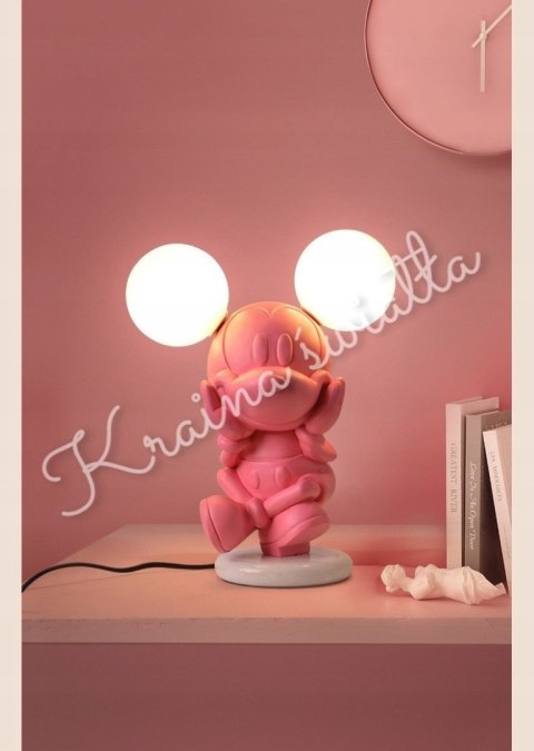 UROCZA LAMPA NOCNA MYSZKA MIKI RÓŻOWA MINNIE **Kraina światła**
