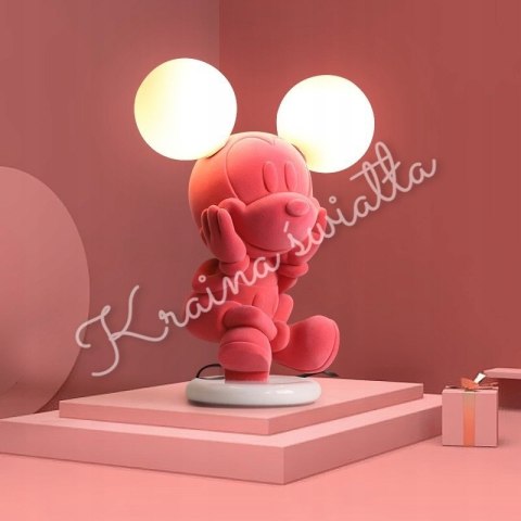 UROCZA LAMPA NOCNA MYSZKA MIKI RÓŻOWA MINNIE **Kraina światła**