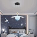 UROCZA LAMPA SUFITOWA ASTRONAUTA SATURN PLANETA KOSMOS LED **Kraina światła