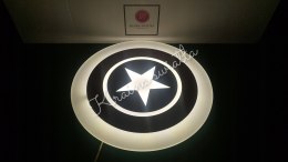 UROCZA LAMPA SUFITOWA GWIAZDA AVENGERS POKÓJ DZIECKA LED **Kraina światła