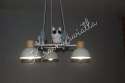 UROCZA LAMPA SUFITOWA KOTKI KOT KOTEK DREWNO POKÓJ DZIECKA