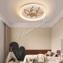 UROCZA LAMPA SUFITOWA LED Z LEŚNY ZWIERZAK POKÓJ DZIECKA SARENKA JELONEK