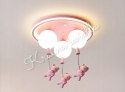 UROCZA LAMPA SUFITOWA MIŚ BALONY MISIE BALON POKÓJ DZIECKA LED + E27