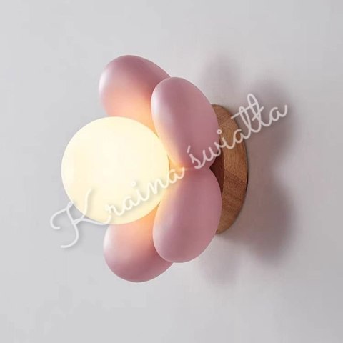 UROCZA LAMPA SUFITOWA ŚCIENNA KWIAT KWIATEK DZIEWCZYNKA **Kraina światła