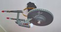 UROCZA LAMPA SUFITOWA STATEK KOSMICZNY STAR TREK POKÓJ DZIECKA LED + E14