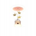 UROCZA LAMPA SUFITOWA ZAMEK CHMURKA KORONY KORONA POKÓJ DZIECKA LED