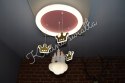 UROCZA LAMPA SUFITOWA ZAMEK CHMURKA KORONY KORONA POKÓJ DZIECKA LED