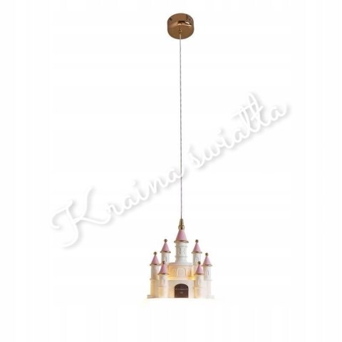 UROCZA LAMPA SUFITOWA ZAMEK CHMURKA KSIĘŻNICZKA PAŁAC LED ** Kraina światła