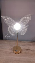 UROCZA LAMPKA NOCNA MOTYL MOTYLEK ZŁOTO 3 KOLORY LED ** Kraina światła