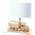 Lampa stołowa Ciężarówka - Skarbonka - kropki
