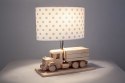 Lampa stołowa Ciężarówka - Skarbonka - kropki