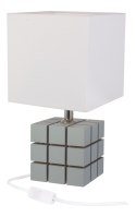 Lampa stołowa Rubi szary