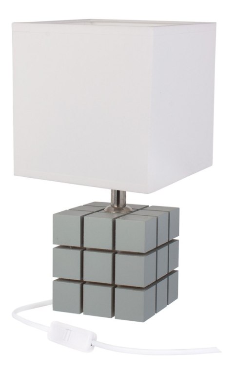 Lampa stołowa Rubi szary