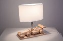 Lampa stołowa Wyścigówka biała