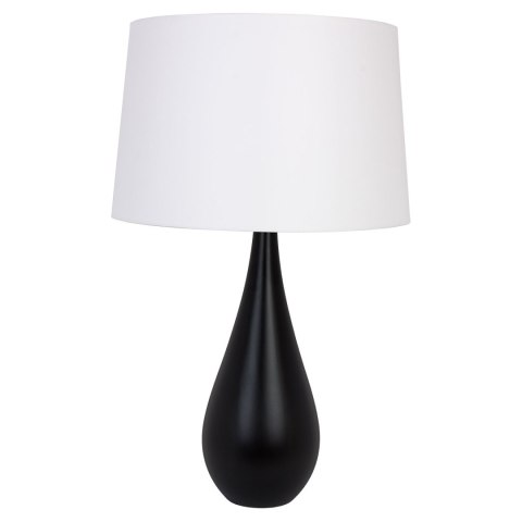 Lampa stołowa komodowa VASE - czarna