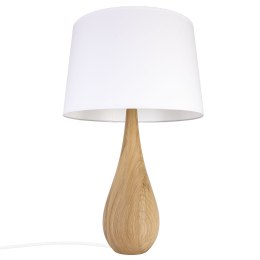 Lampa stołowa komodowa VASE - dąb