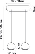 Lampa wisząca BALLI-2