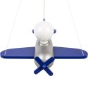 Lampa wisząca Clipper granatowo-srebrny