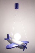 Lampa wisząca Clipper granatowo-srebrny