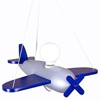 Lampa wisząca Clipper granatowo-srebrny