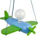 Lampa wisząca Clipper zielono-błękitny