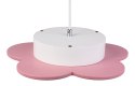 Lampa wisząca Fiore LED róż