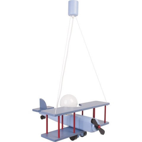 Lampa wisząca Samolot duży niebiesko-czarno-czerwony