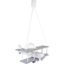 Lampa wisząca Samolot duży szaro-biały