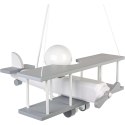 Lampa wisząca Samolot duży szaro-biały