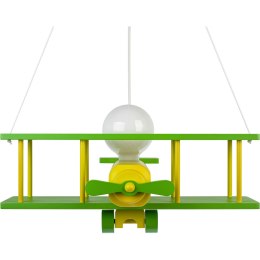 Lampa wisząca Samolot duży zielono - seledynowy