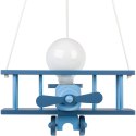Lampa wisząca Samolot mały niebieski