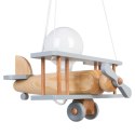 Lampa wisząca Samolot mały szaro-naturalny