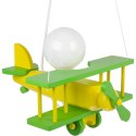 Lampa wisząca Samolot mały zielony