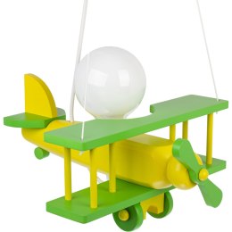 Lampa wisząca Samolot mały zielony