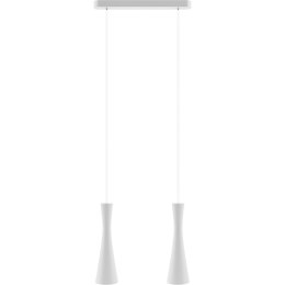 Lampa wisząca biała Vegas 2 pł