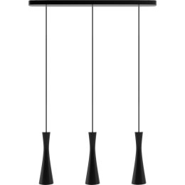 Lampa wisząca czarna Vegas 3 pł