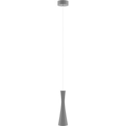 Lampa wisząca szara Vegas 1 pł
