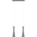 Lampa wisząca szara Vegas 2 pł