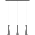 Lampa wisząca szara Vegas 3 pł