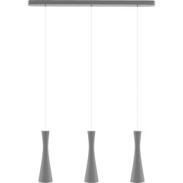 Lampa wisząca szara Vegas 3 pł
