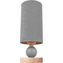 Lampa nocna Bolla szara
