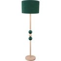 Lampa podłogowa Bolla butelkowa zieleń